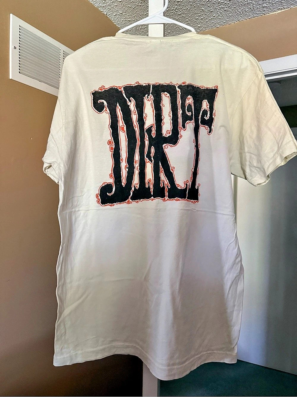 Alice in Chains Dirt Graphic Tee Off White Size Large - Picture 3 of 5